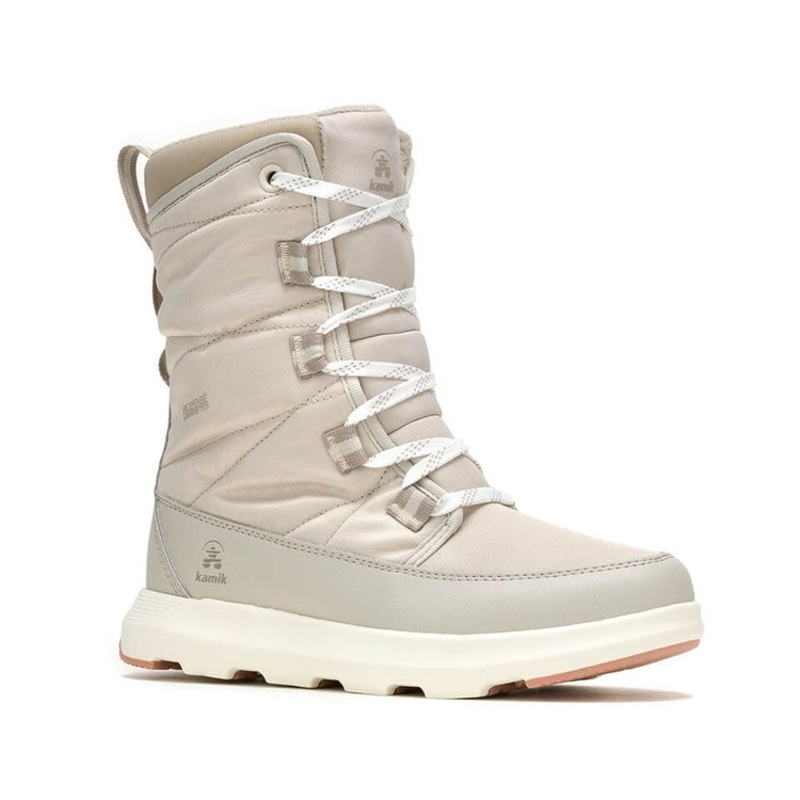Kamik Women’s Lea Mid Winter Boot Light Taupe 6