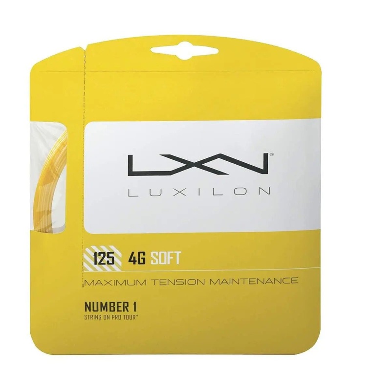 Luxilon 4G Soft 125 Tennis String Set