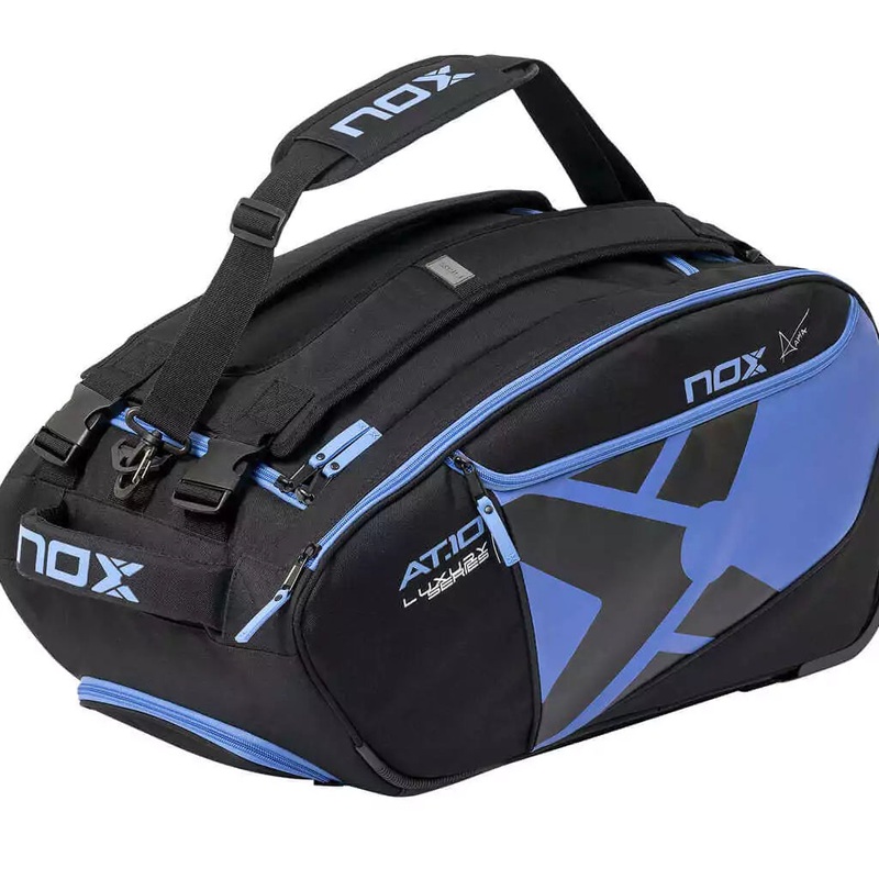 Nox AT10 COMPETITION TROLLEY Padel/Racket Bag – Blue/Black