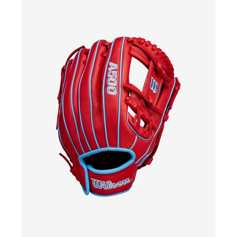 Wilson 2025 A500 11.5″ Baseball Glove Red/Blue/White Right Hand Throw