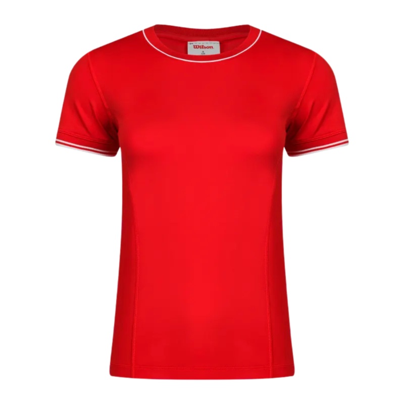 Wilson Team Seamless (WW00287411) Women T-Shirt Infrared S