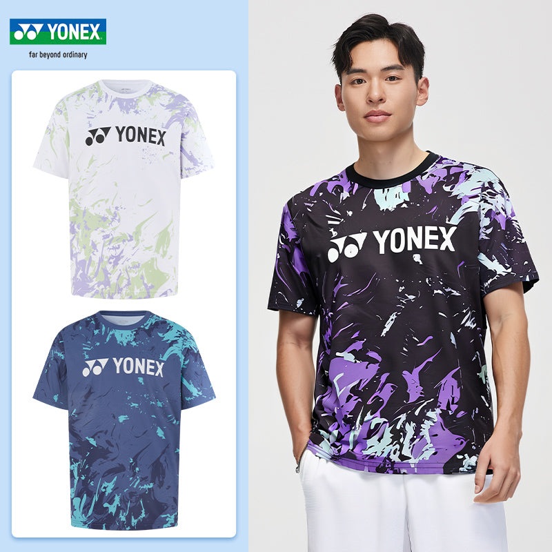 YONEX Men’s T-shirt 115145TCR White (011) M