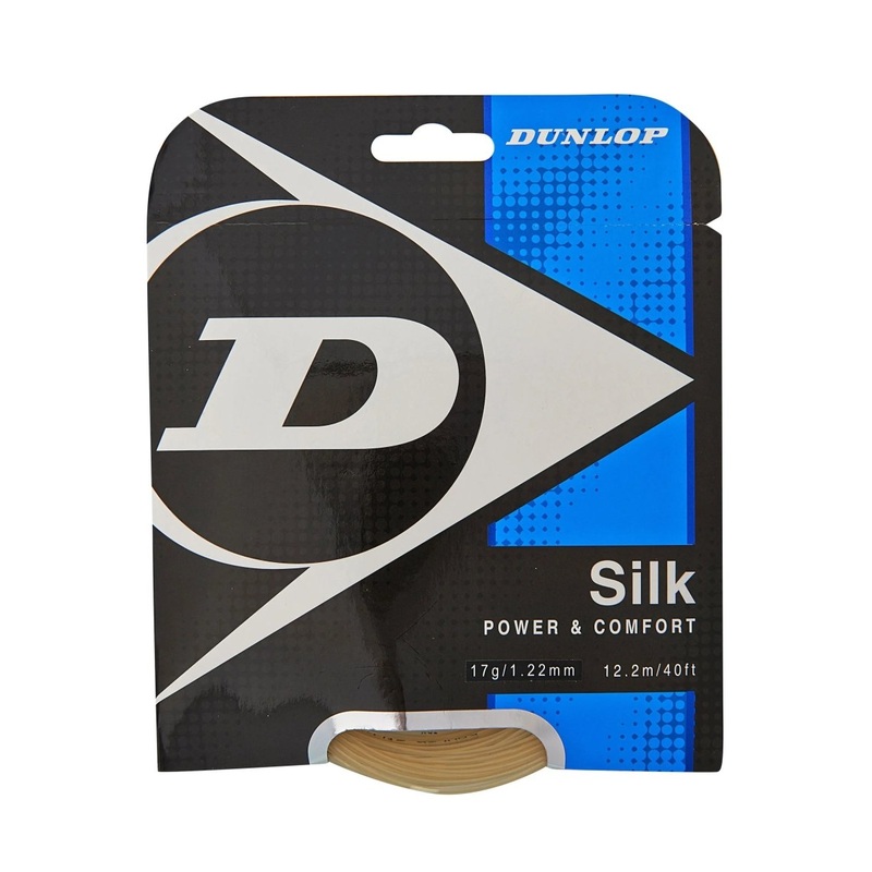 Dunlop Silk 17 Tennis String Set – Natural Color