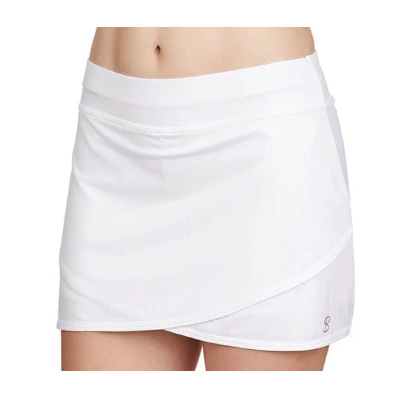 Sofibella Women’s 14″ Tennis Skort Extra Small White