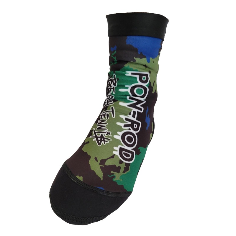 PON-ROD Black & Camo Sand Sock