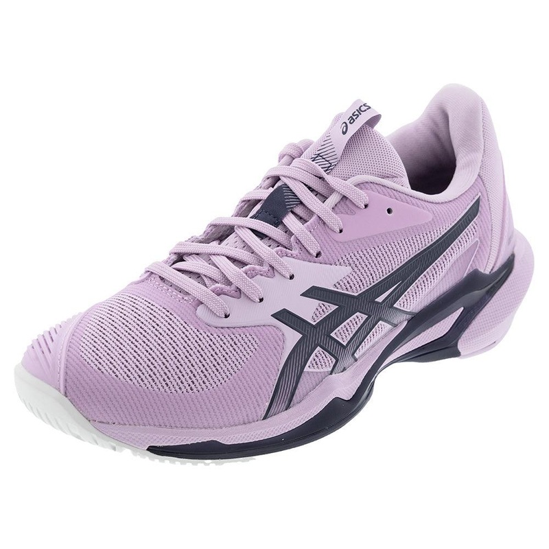 Women`s Solution Speed FF 3 Tennis Shoes Light Ube and Indigo Fog