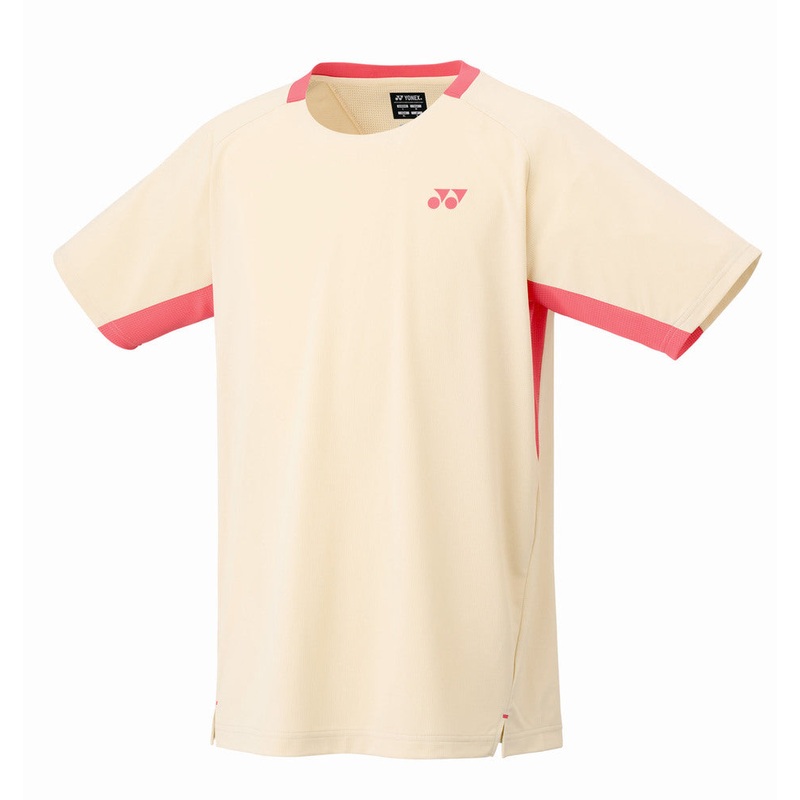 Yonex Australia Open 2025 Crew Neck Shirt Men (Ice Beige) Ice Beige XL