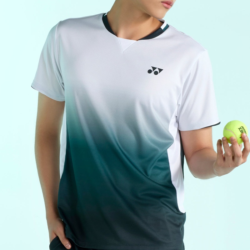 YONEX Men’s T-Shirt 255TS007M LIGHT GREY 95(M)