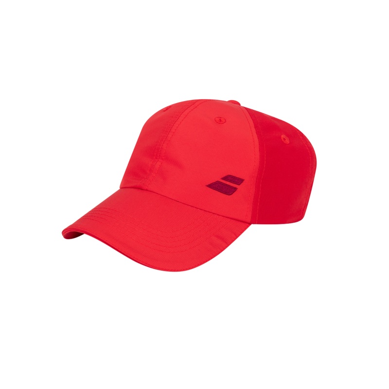 Babolat Junior Basic Logo Hat (Red)