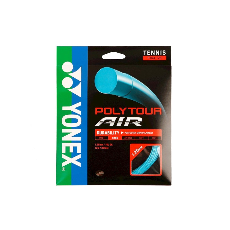 Yonex Polytour Air 1.25mm 12M Pack 12m Set SKY BLUE