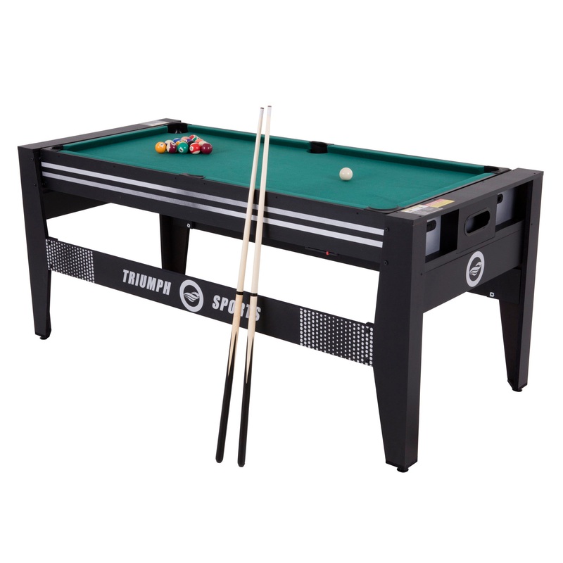 72″ 4 in 1 Multi-Game Swivel Table