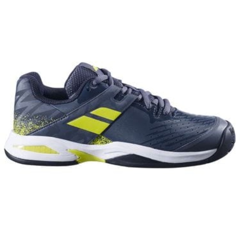 Babolat Propulse All Court Junior Tennis Shoes 1 Yucca/white
