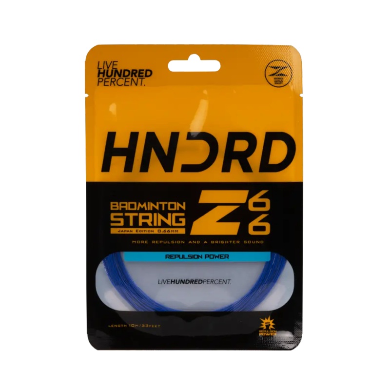 Hundred 600 S Badminton String HBAA-2M046-4 Ultramarine Blue 10m Set