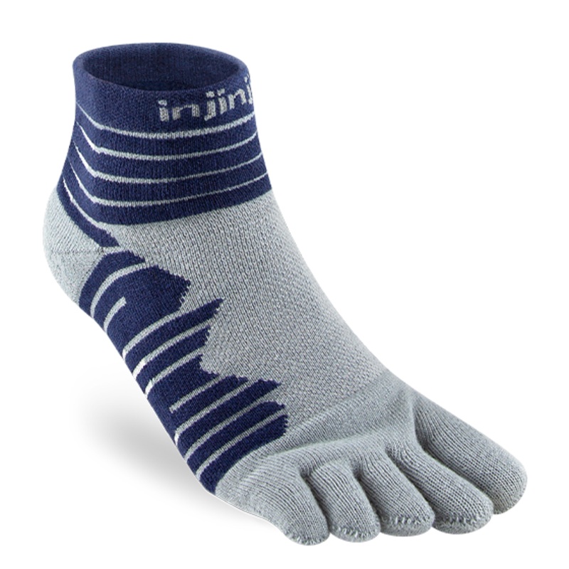 Injinji Ultra Run Mini Crew Colbalt-COB Small