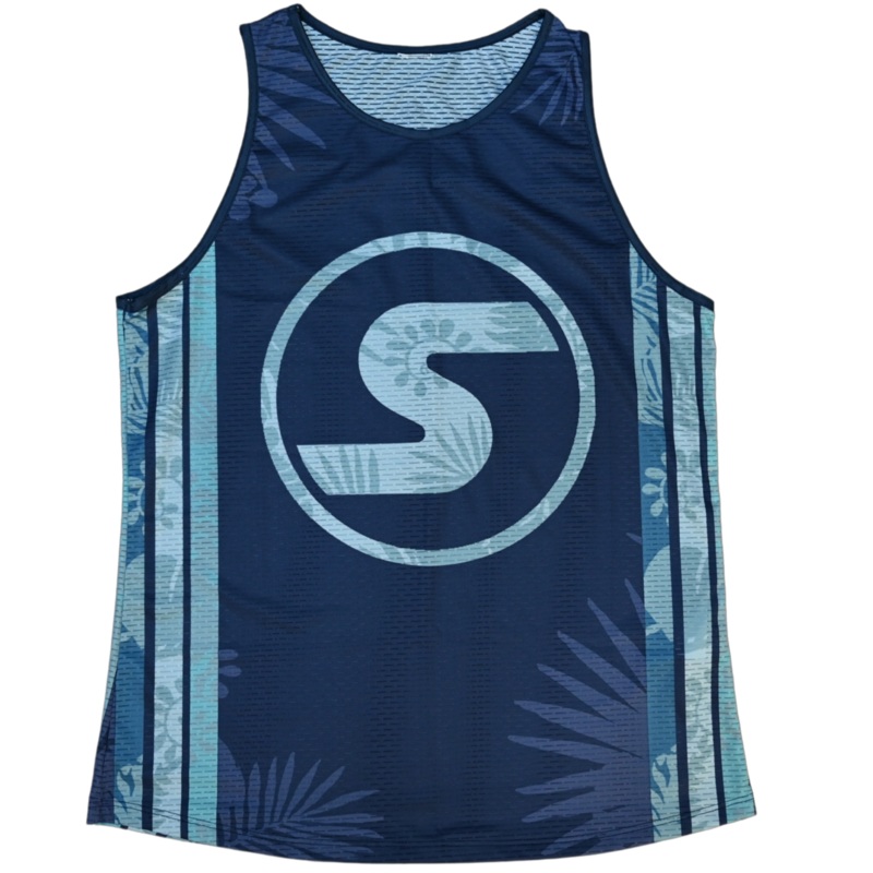 SEXY BRAND Men’s SXY NKD Competition Tank in Blue Bliss