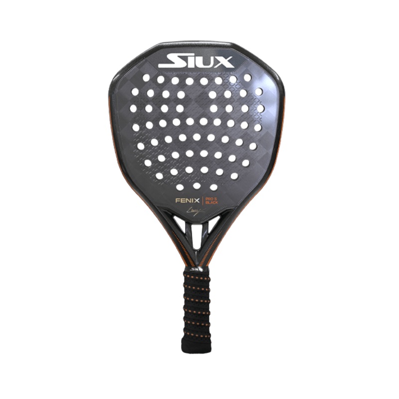 Siux Fenix Pro 5 Black 2025 Leo Augsburger Padel Racket