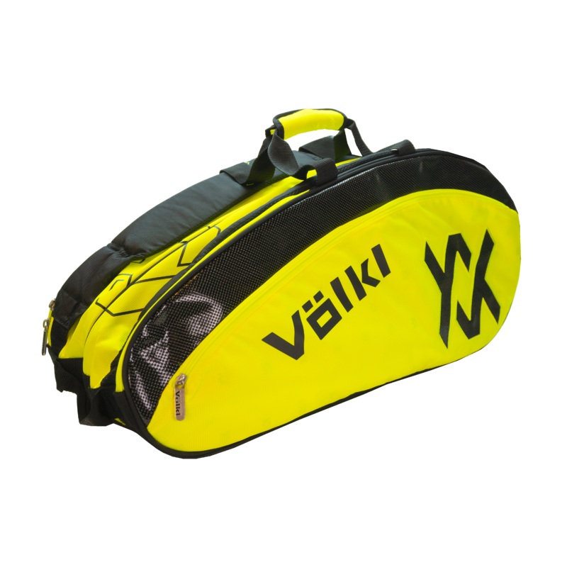 Volkl Tour Combi 6 Pack Racquet Bag (Neon Yellow/Black)