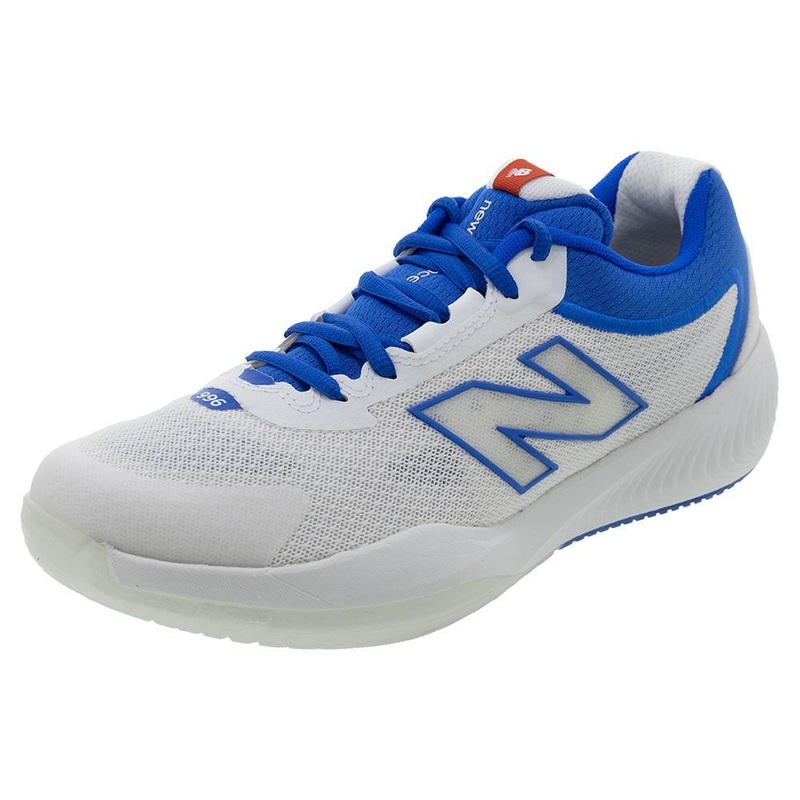 Women’s FuelCell 996v6 D Width Pickleball Shoes White and Navy