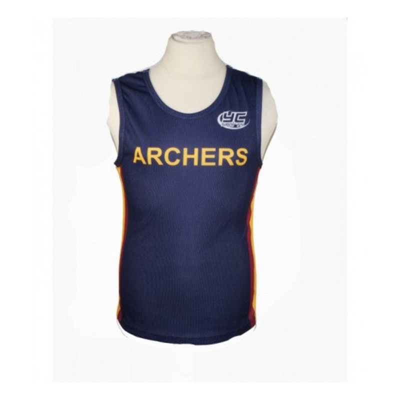 Archers Vest Junior/Mens NAVY (whilst stocks last) XSY NAVY