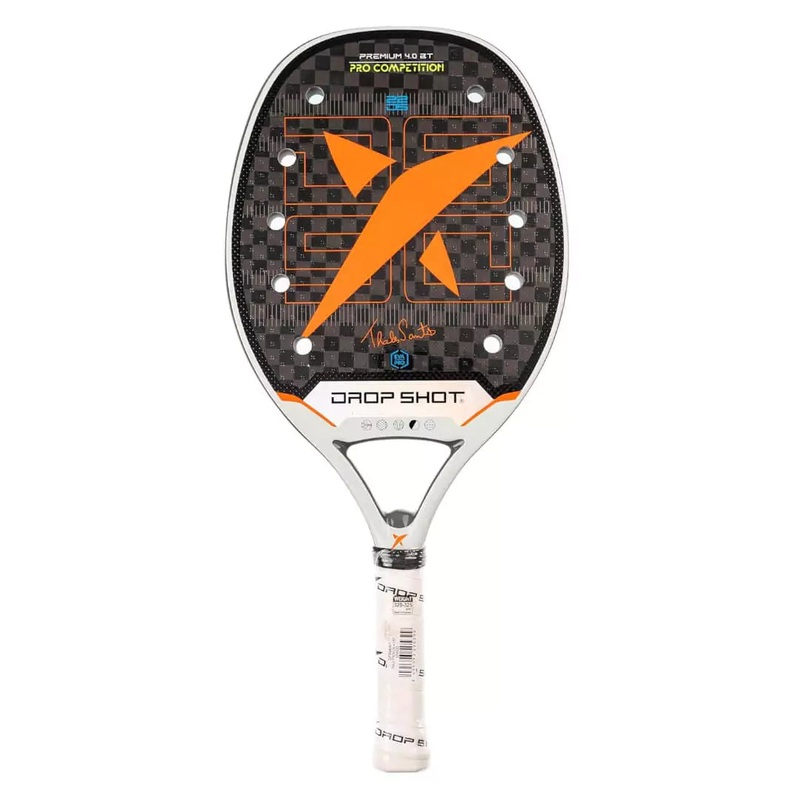 Drop Shot PREMIUM 4.0 BT by Thales Santos 2024 Beach Tennis Paddle