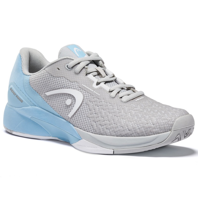 Head Revolt Pro 3.5 Women’s Tennis Shoe (Grey/Light Blue)