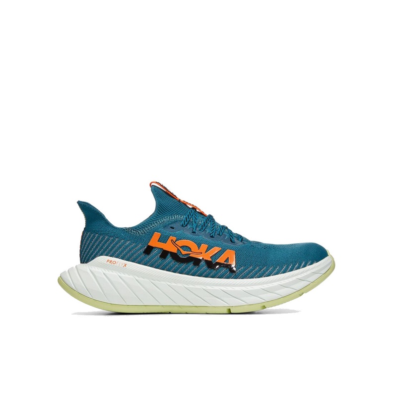 Hoka Mens Carbon X 3 8 Blue Coral/Black-BCBLC