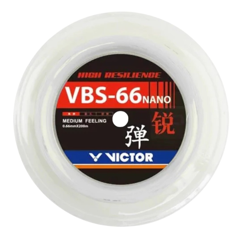 Victor VBS-66 Nano String (200m Reel) White Reels 200M