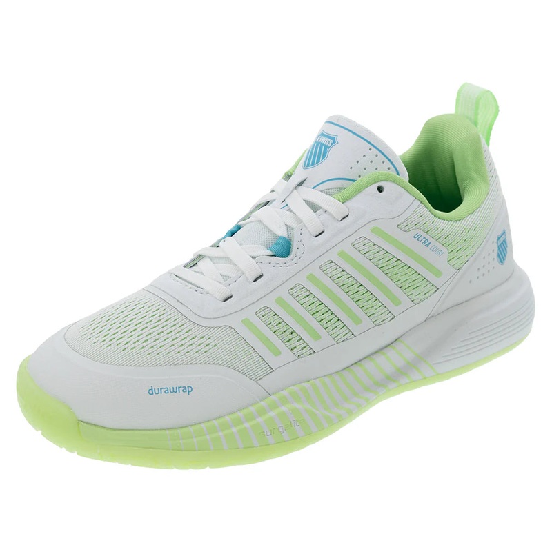 Women`s Ultra Court Pickleball Shoes Bit of Blue and Paradise Green