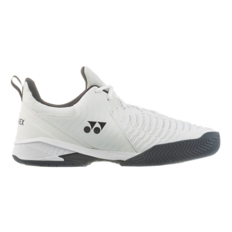 Yonex Power Cushion Sonicage Plus Wide (4.5E) Men’s Tennis Shoe (White)