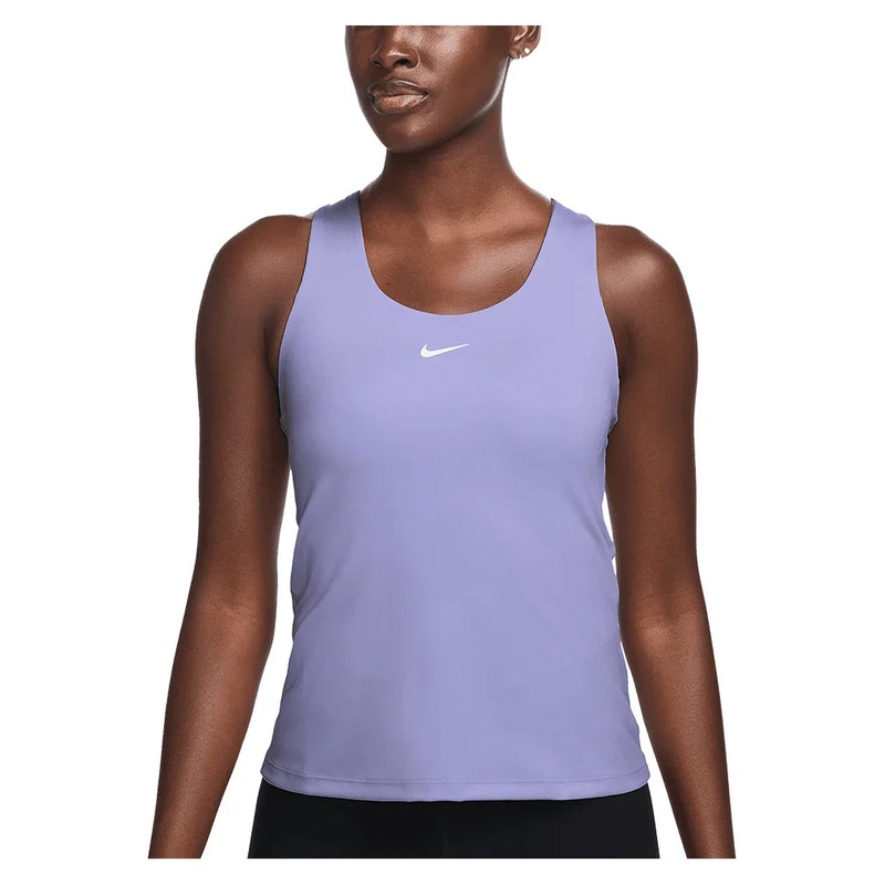 Women`s Dri-Fit Swoosh Training Bra Tank Lilac Ice and White