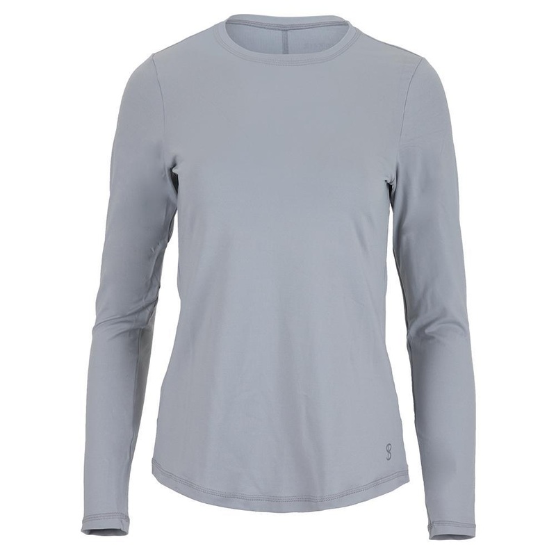 Women’s UV Long Sleeve Tennis Top Stone