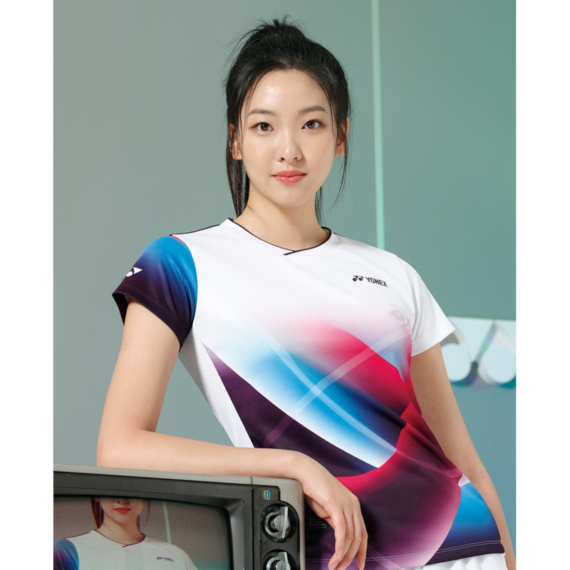 YONEX Women’s Game Shirt 243TS020F DARK RED 85(XS)