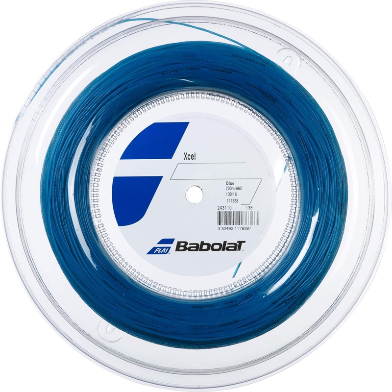 Babolat Xcel 660 1.30mm/200m Tennis String 200m Reel BLACK