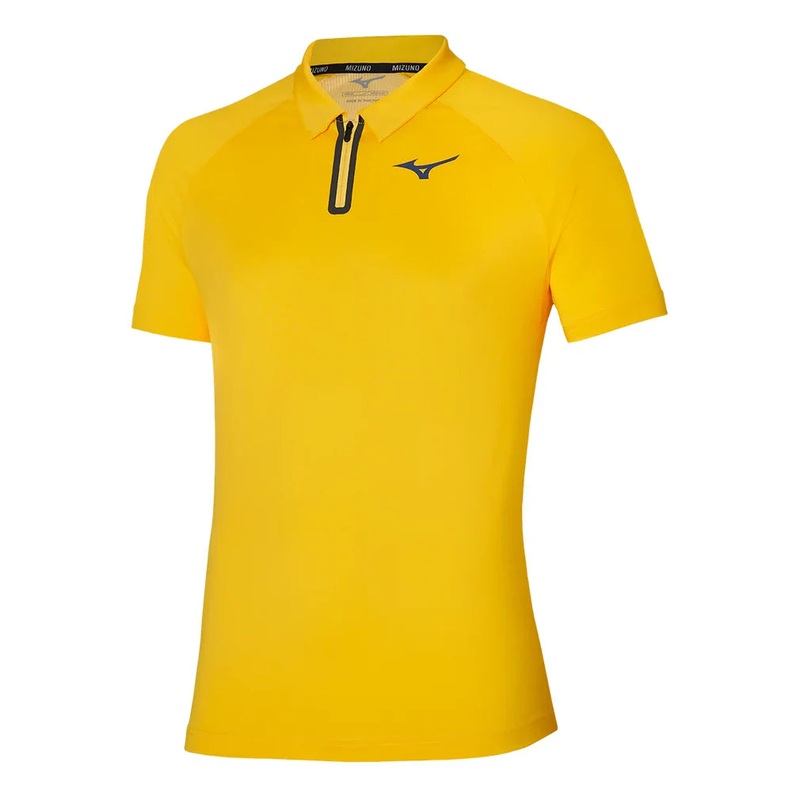 Men`s Shadow Tennis Polo Cyber Yellow