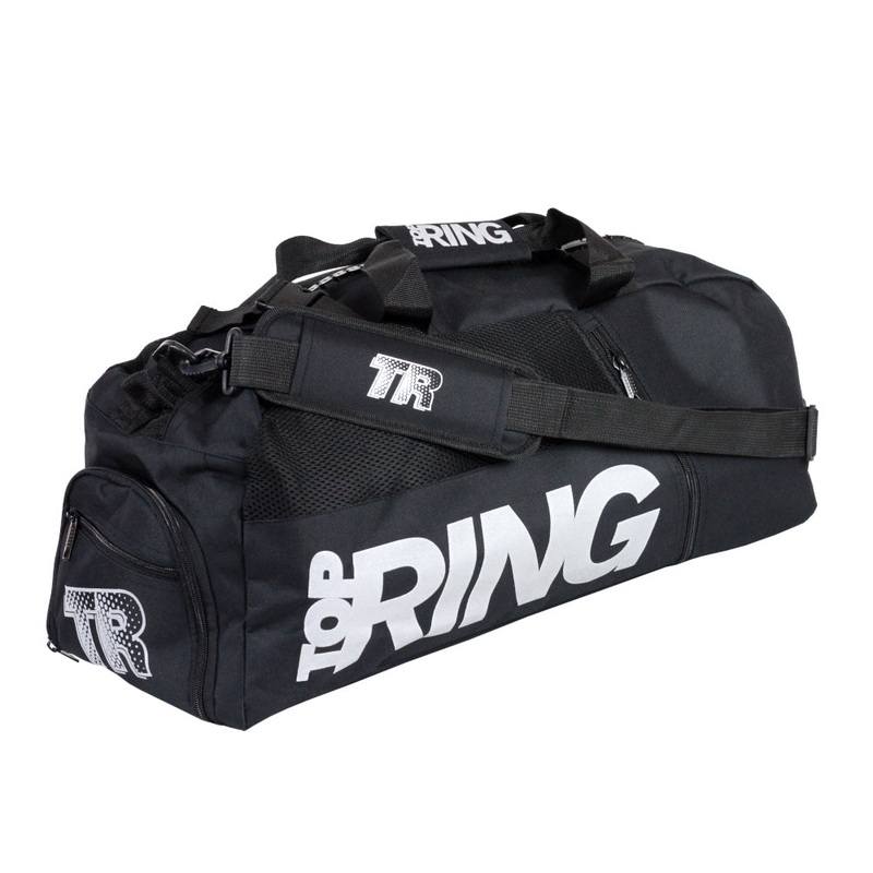 Top Ring Black Beach Tennis Paddle Multisport Club Bag