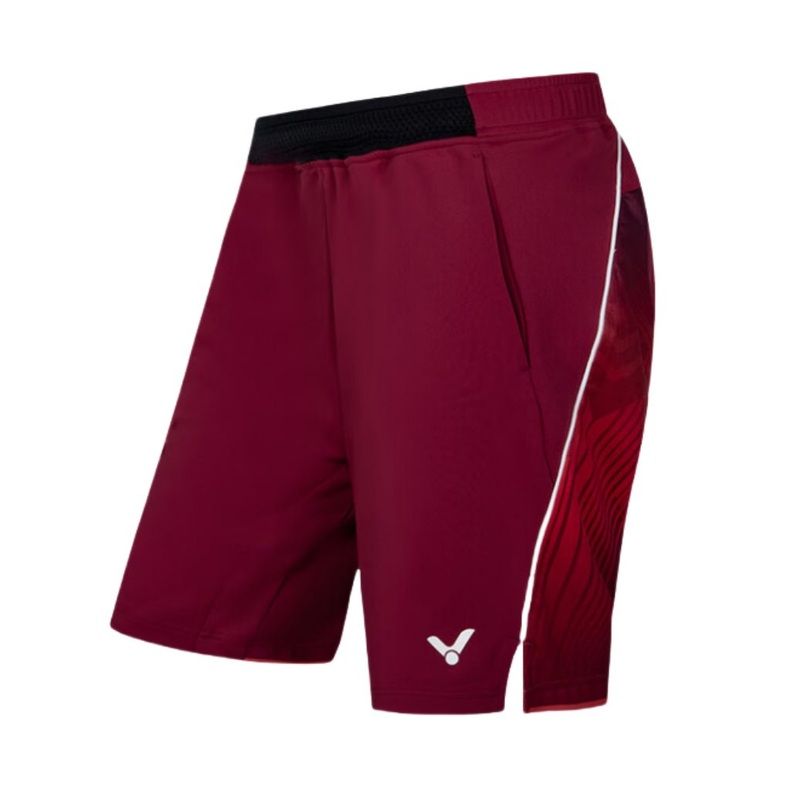 VICTOR 2025 Tournament Series Unisex Shorts – R-55211-D Maroon ASIA S (165/68Y)