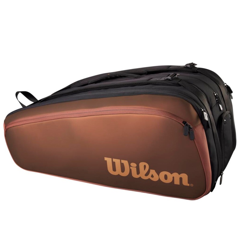 Wilson Pro Staff v14 Super Tour 15 Pack Racquet Bag (Bronze)