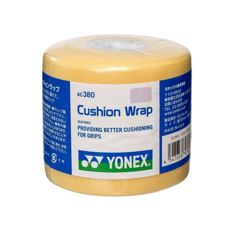 YONEX Cushion Wrap 27m AC380EX Multiple Colors Yellow