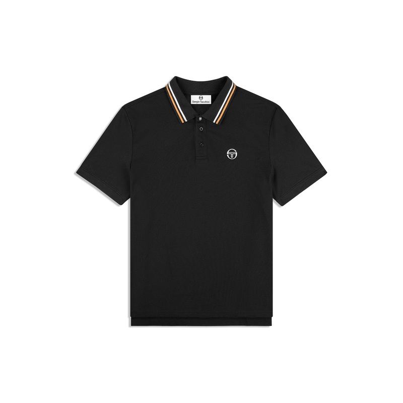 Sergio Tacchini Ciro Piqu Polo – Black Beauty