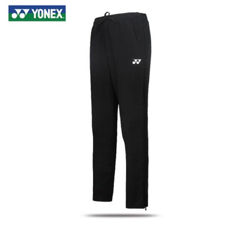 YONEX Men’s Zipper Knit Trousers 160039BCR Black M