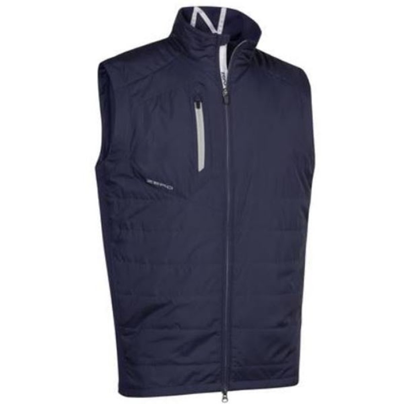 Zero Restriction Men’s Z625 Quilted Vest Navy Small