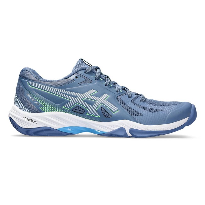 Asics Blade FF Men’s Indoor Court Shoe (Blue/Lime)