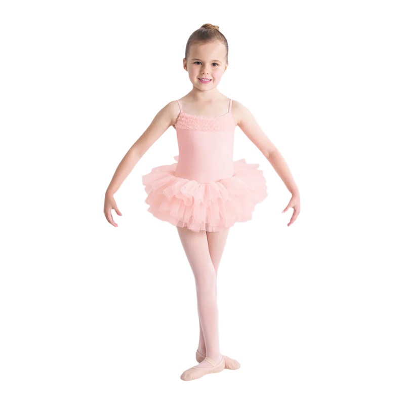 Bloch Desdemona Tutu Leotard Junior – Pink Pink 4-6