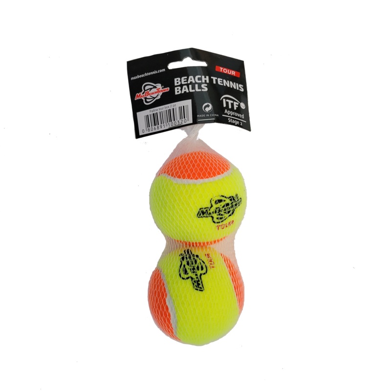 MBT Beach Tennis Balls – ITF Approved (2 pack)