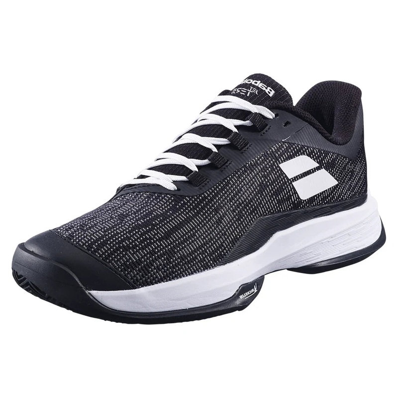 Men`s Jet Tere 2 Clay Tennis Shoes Black and White