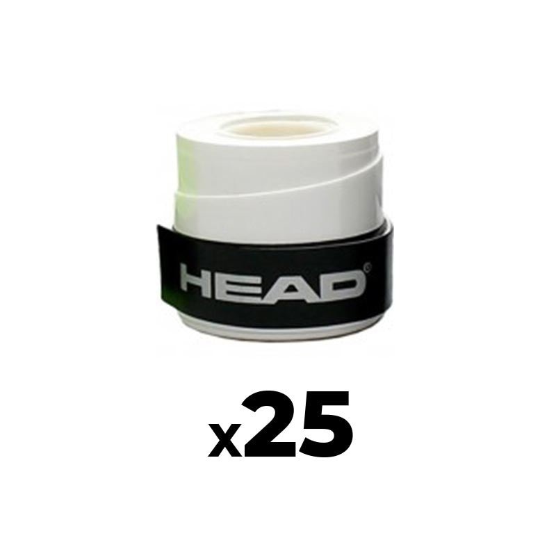 Overgrips Head Xtreme Soft Blanco 25 Unidades