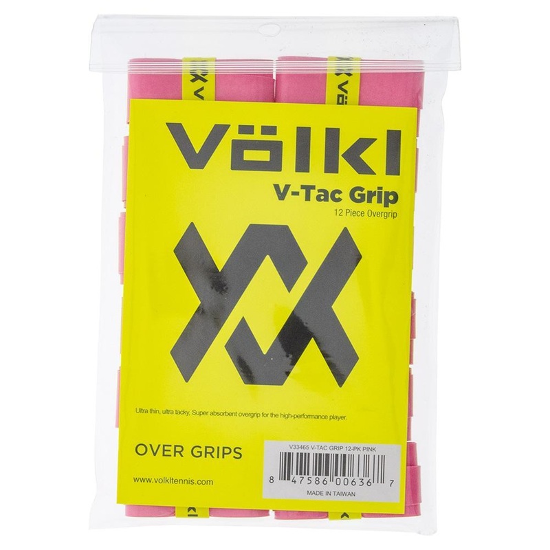 V-Tac Tennis Overgrip 12 Pack Pink