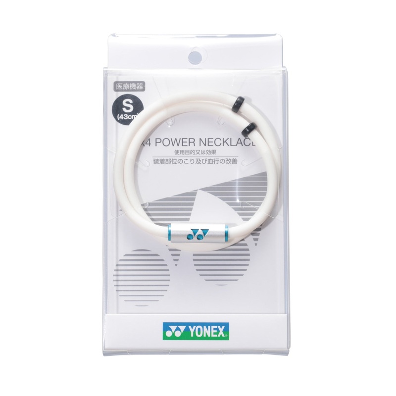 Yonex V4 power necklace. YOX00020 White / Blue S