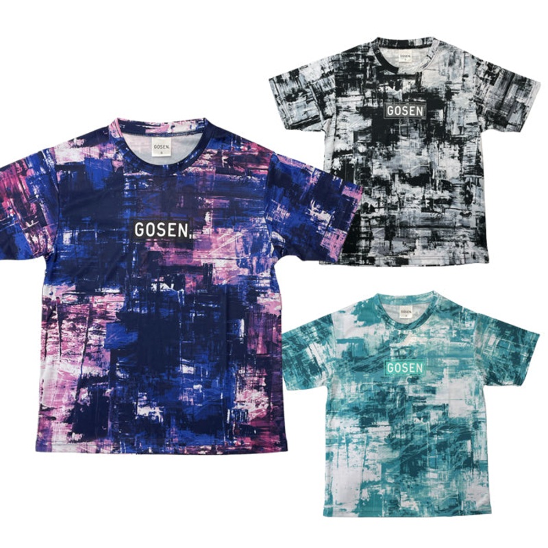 GOSEN T-shirt 2023 Spring Limited Model JPT26 39: Black XS(SS)