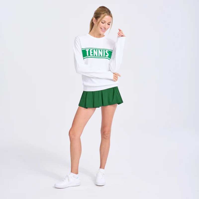 Ame & Lulu Club Sport Tennis Sweater Small
